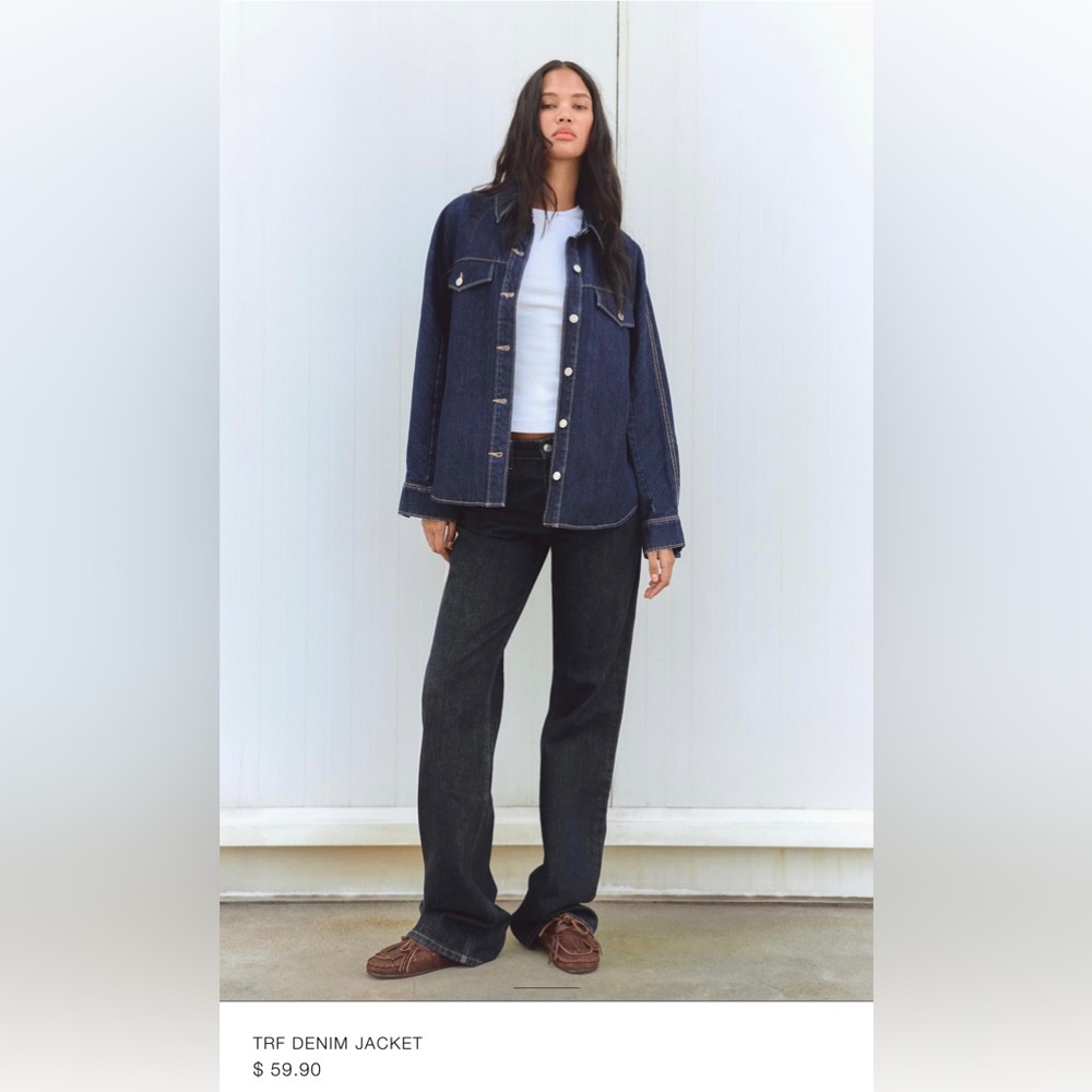 Navy Blue Structured Mid-Length Jacket